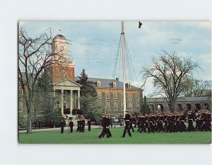 Postcard U. S. Coast Guard Academy, New London, Connecticut