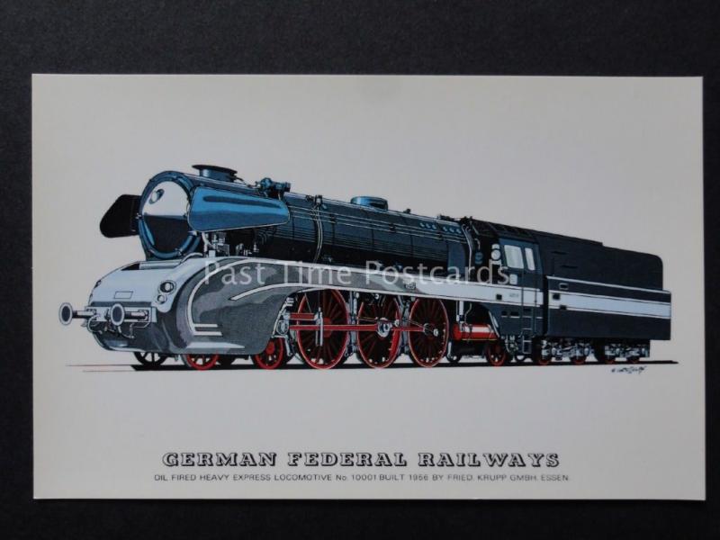 German Federal Railway OIL FIRED No.10001 Locomotive by Prescott c1970's