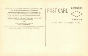 LP88   Conowingo Maryland  Dam  View     RPPC  Postcard