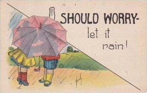 Fred Cavally  I Should Worry Series  Let It Rain 1913