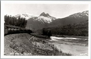 RPPC White Pass, Yukon Railroad Train Vintage Postcard X04