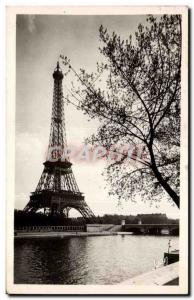 Paris - 7 - Tour Eiffel - Eiffel Tower - Old Postcard