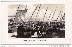 Panama Fishing Boats Panama Bay Real Photo