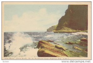 Gros Morne (Great Knoll), On the Rockbound Gaspe highway. Quebec, Canada, P...