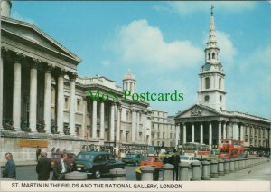 London Postcard - St Martin in The Fields and The National Gallery   RR10778