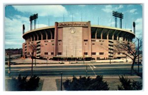 BALTIMORE, MD Maryland ~ 1959 MEMORIAL STADIUM Colts & Orioles Postcard