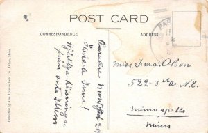 Browne's Lake Montana Island Scenic View Vintage Postcard AA92054