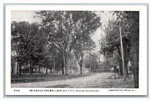 c1905 Ye Dover Green Dover Laid Out 1717 Delaware Undivided Back Postcard