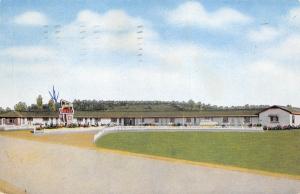 St. Clairsville Ohio 1955 Postcard Skyline Motel