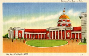 NY - NY World's Fair, 1939. Court of States Section