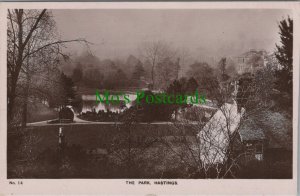 Sussex Postcard - Hastings - The Park RS32682