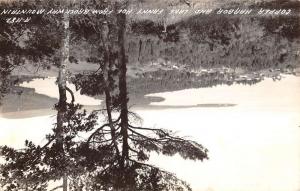 Mohawk Michigan Lake Fanny Hoe Real Photo Antique Postcard K104470 
