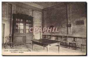 Old Postcard Chambery Charmettes The Dining Room