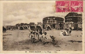 CPA FORT-MAHON La Plage (807285)
