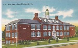 Virginia Martinsville New High School