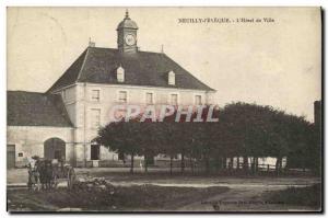 Old Postcard Neuilly L Eveque The Hotel de Ville