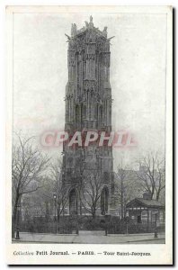 Old Postcard Collection Diary Paris Tour Saint Jacques