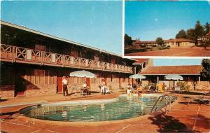 1950s Country Inn Motel Pool roadside Palo Alto California Dexter Gosseling 6980