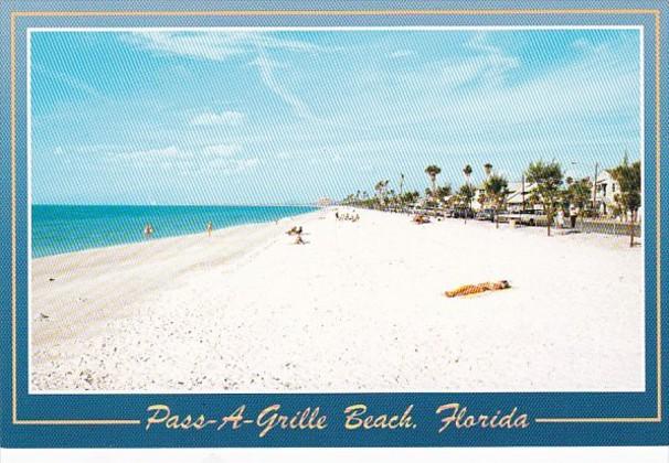 Florida Pass-A-Grille Beach Looking North