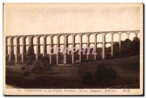 Old Postcard Chaumont Viaduct