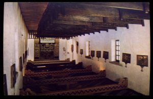 ABRO US Unused Card Blessed Sacrament Chapel Carmel Mission, Carmel Ca.