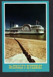 MO McDonald's Riverboat Restaurant ST LOUIS MISSOURI PC