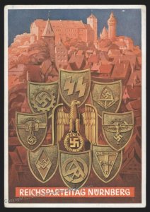 3rd Reich Germany 1938 SS Nuernberg Reichsparteitag Nuremberg Propaganda  112983