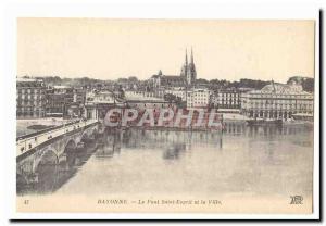 Bayonne Bridge Old Postcard Holy Spirit and the city