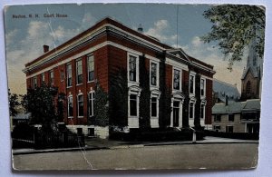 Nashua NH-New Hampshire, Court House, Antique, VintagePostcard K8