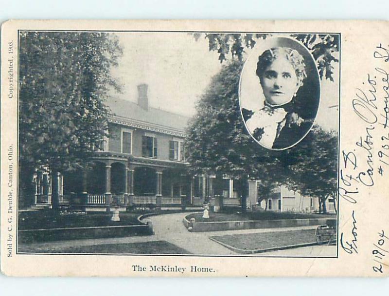 1903 PRESIDENT MCKINLEY HOUSE Canton Ohio OH A2876