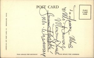 Bashka Paeff Boston MA Sculptor Sculpture Autograph & Message Postcard #1