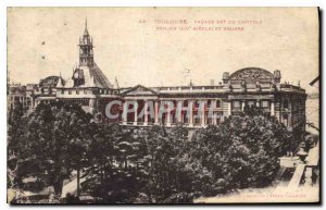 Postcard Old Toulouse Facade East Capitol Dungeon