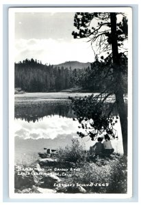c1910 RPPC Lakes Central Lodge CA. Postcard F112E