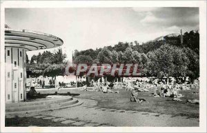 Modern Postcard Aix les Bains (Savoie) The Beach Baths of Solei