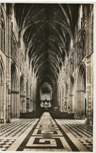 Worcestershire Postcard - The Interior - Worcester Cathedral - RP - TZ11718