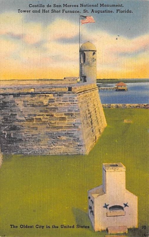 Castillo de San Marcos National Monument Oldest City in the United States St ...