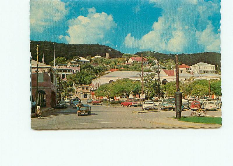 Postcard Emancipation Garden Charolette Amalie St Thomas Virgin Islands  # 4189A