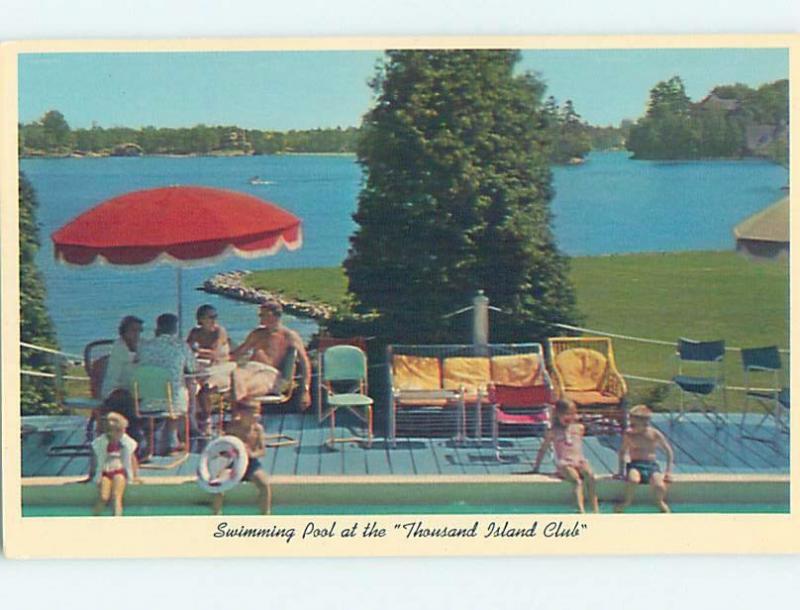 Unused Pre-1980 RESORT SCENE Thousand Islands New York NY c4554