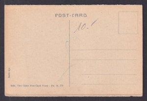 Vintage postcard EGYPT Suez Station Train ariving from Port-Tewfik