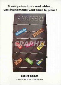 Postcard Modern If our display stands are empty your events will refuel Cart Com