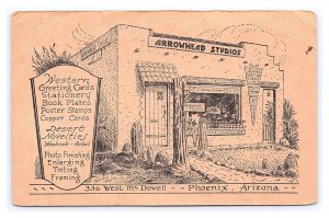 Postcard Arrowhead Studios Phoenix Arizona