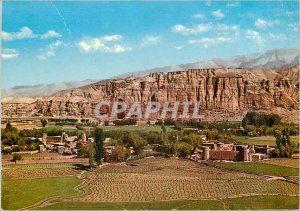 Postcard Modern Afghanistan General view of Big Buddah in Bamiyan