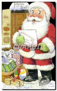 Old Postcard Merry Christmas Santa Claus Christmas