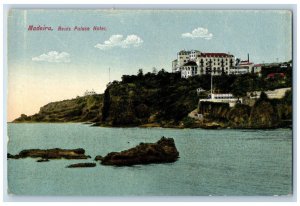 Madeira Funchal Portugal Postcard Reids Palace Hotel c1910 Unposted Antique