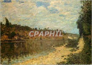 Modern Postcard Strasbourg Museum of Modern Art Alfred Sisley Coteaux de la C...