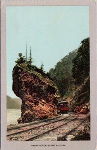 Great Gorge Route Niagara NY New York Tram Trolley Ullman Postcard H52