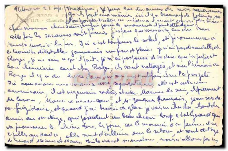Old Postcard Scenes et Types Chamelle