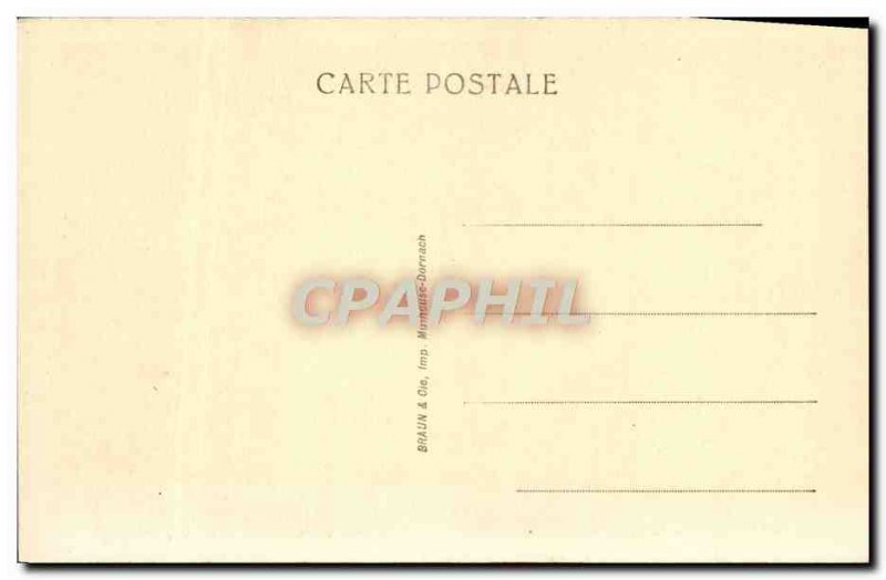 Old Postcard Fontaine De La Salle St Louis Hotel Dieu in Beaune Religious Nurse