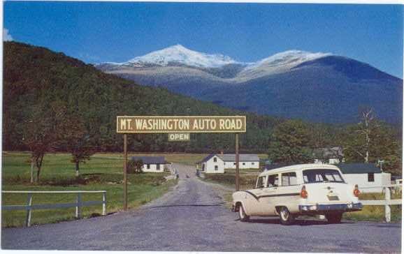 Mt. Washington Auto Road, Pinkham Notch, White Mountains, New Hampshire, NH