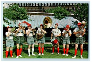 The Official Bavarian Festival Om-Pah-Pah Band Frankenmuth Michigan MI Postcard